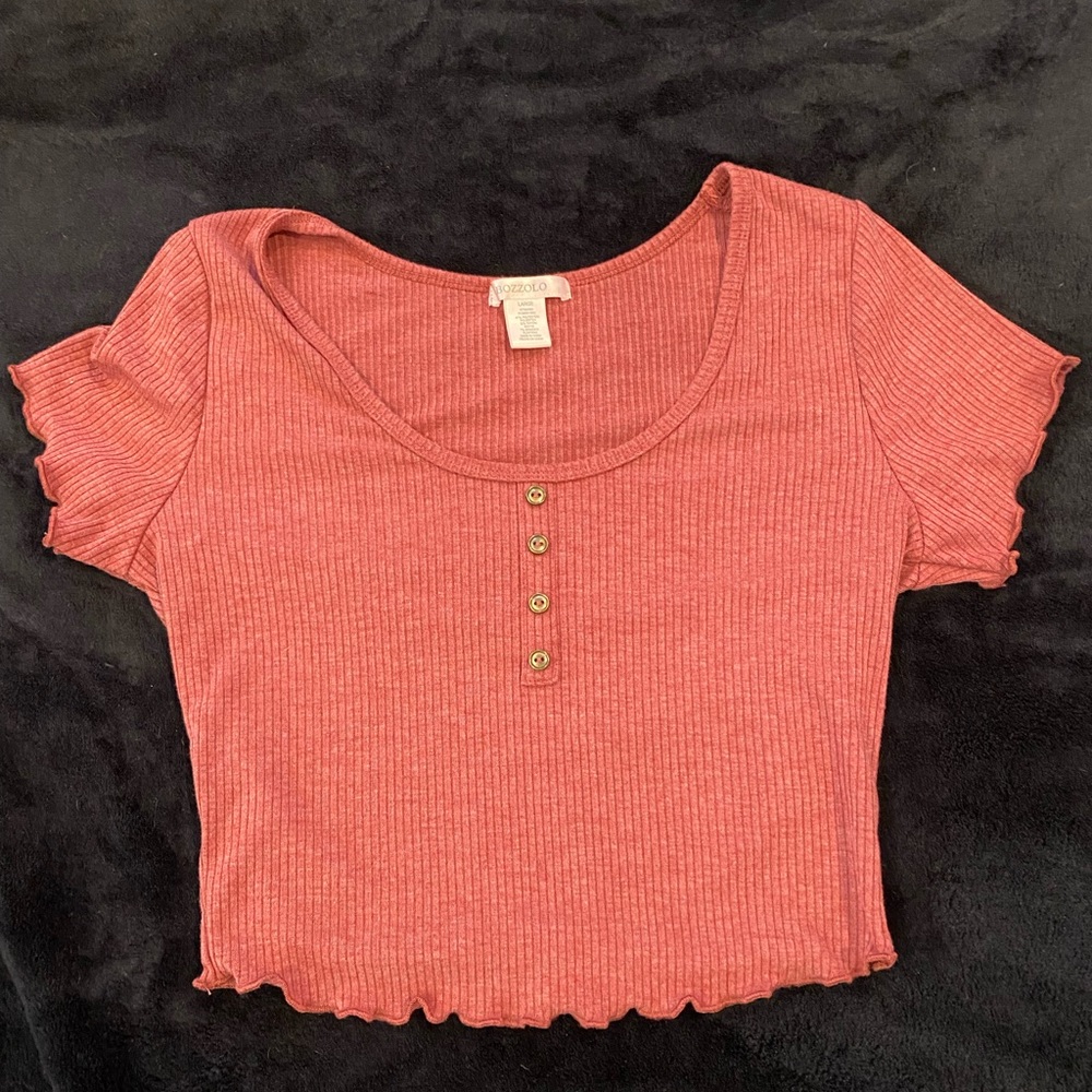 Bozollo cropped shirt.